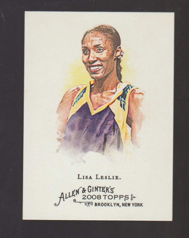 2008 Topps Allen & Ginter's #247 Lisa Leslie card, USC Trojans HOF - Image 1 of 1