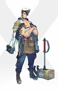 Adesivo Glenn Exos Heroes resistente alle intemperie anime 6" decalcomania auto - Foto 1 di 1