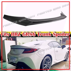 Unpainted Fits 22-25 Subaru BRZ Toyota GR86 ZN8 ZD8 OP Style Trunk Spoiler Lip - Picture 1 of 4