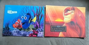 Disney The Lion King And Finding Nemo Lithograph Set of 4 Prints - Picture 1 of 10