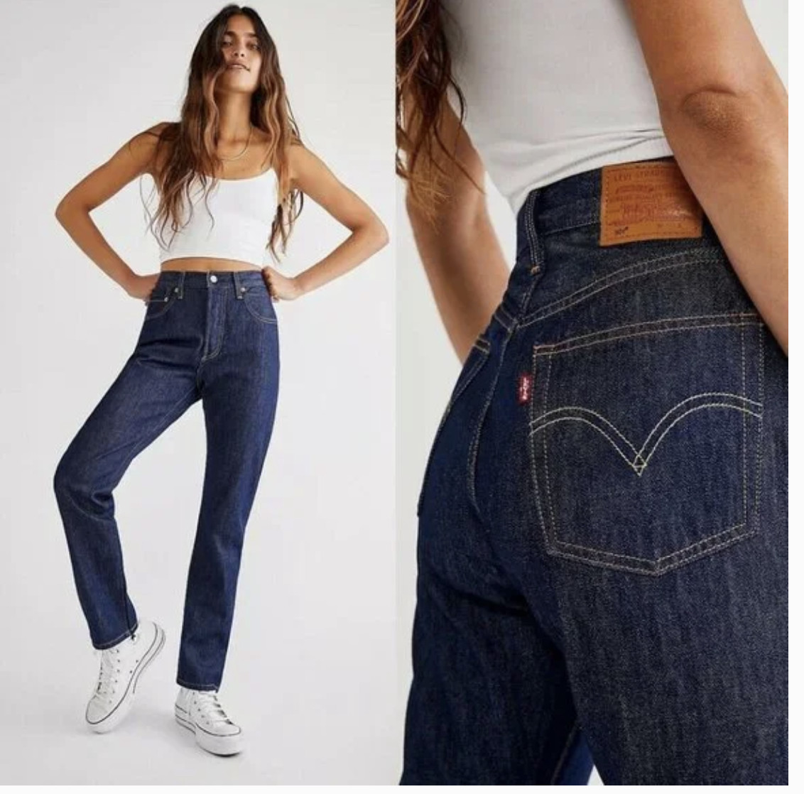 levis 501 across a plain