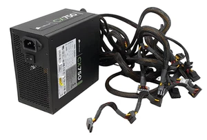 Corsair CX750 750W 80 Plus Bronze Desktop ATX Power Supply PSU - Price inc VAT - Afbeelding 1 van 3
