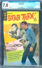 Star Trek #2 (1968) CGC 7.0 -- Leonard Nimoy and William Shatner photo cover