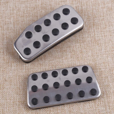 Cubierta de pedal de freno de gas antideslizante 2 piezas apta para Honda Fit 2013-2018 Foto 1 de 4