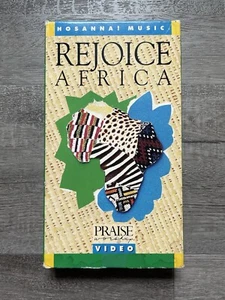 Rejoice Africa (VHS, 1993) Live Concert Johannesburg Hosanna Music Mixed Artists - Picture 1 of 4
