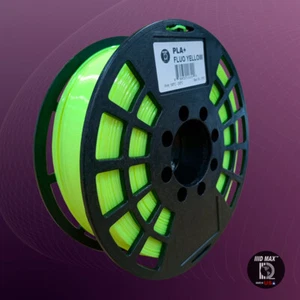 Fluorescent Yellow PLA+ 3D Filament | 1.75mm 3D Printing Filament | IIID MAX - Zdjęcie 1 z 4