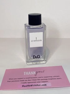 Dolce & Gabbana D&G 1 LE BATELEUR EAU DE TOILETTE .67 OZ - Splash - NEW - no box - Picture 1 of 2