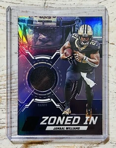 2023 Panini Zenith Jamaal Williams - zoniert - Aufnäher - Heilige - #ZI-JWS - Bild 1 von 2