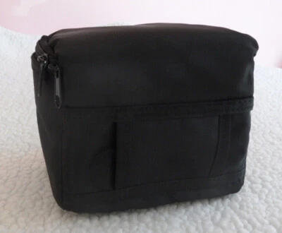 BLACK PADDED PHOTO CAMERA/CAMCORDER WAISTBAG WITH POUCH - Image 1 of 4