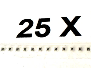 442K, 442kΩ, 0805, 0,1%, 25 ppm, resistencia de precisión, PCF0805R-442KBI, 25 unidades - Imagen 1 de 3