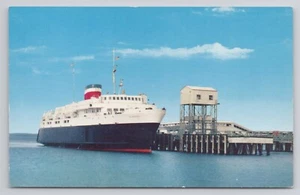 The MV Bluenose Ferry Bar Harbor Maine Postcard - Picture 1 of 2