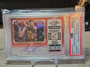 2022 Contenders Optic Red Prizm /99 Walker Kessler PSA 10 GEM MT Rookie Auto RC  - Picture 1 of 2