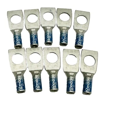 (LOT OF 10) BURNDY YA6CL4BOX COMPRESSION LUG - Image 1 of 4