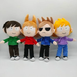 Eddsworld Plush Toys Cute Tord Figure Dolls Soft Stuffed Pillows Children Gifts - Picture 1 of 20