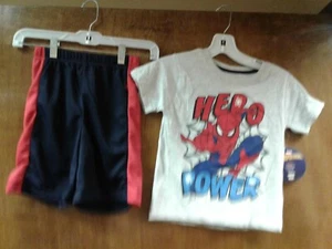 NWT marvel spiderman 3 piece set boys 5 - Picture 1 of 4