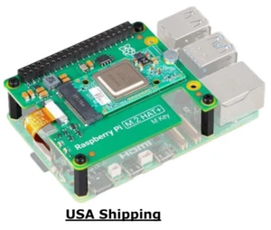 Raspberry Pi 5 AI Kit, Hailo AI Acceleration Module W/ M.2 hat+, 13 TOPS - Picture 1 of 1