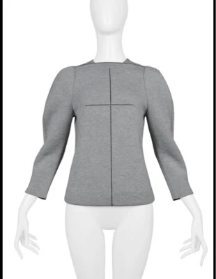 BALENCIAGA structured neoprene By Ghesquiere Vintage 2008 Top Sz Small? ⭐️9130 - Image 1 of 4