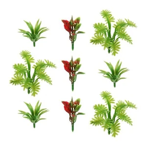 90 Pcs Mini Model Trees Plants Miniature Plants Green Shrubs Bush Model Artif... - Picture 1 of 7
