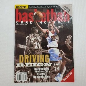 Beckett Basketball Card NBA Monthly July 1999 Issue #108 Allen Iverson Cover - Picture 1 of 7