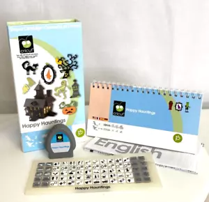 Cricut Happy Hauntings Cartridge Overlay & Manuel Cutting Shapes Provo Craft Set - Bild 1 von 7