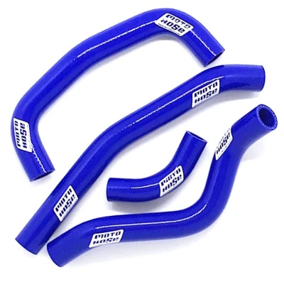 KIT MANGUERA RADIADOR SILICONA HONDA CRF250R CRF250RX 2018 A 2021 23-124B AZUL Foto 1 de 4