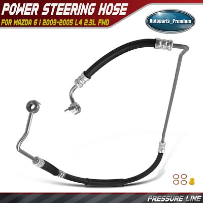 Conjunto de manguera de línea de presión de dirección asistida para Mazda 6 i 2003-2005 L4 2,3 L tracción delantera Foto 1 de 4