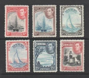 Bermuda GVI MM Stamps. Cat approx £120. 1938 series. - Picture 1 of 2