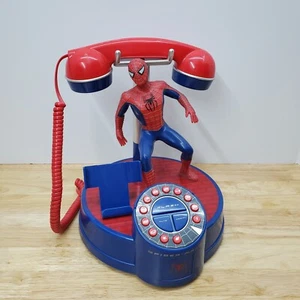 RARE Spider-Man 2 Rotary Home Phone Design Vintage MARVEL Retro 2004 Limited - Picture 1 of 9