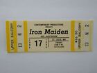 Iron Maiden Original UNUSED 1988 Concert Ticket Kiel Auditorium St. Louis Metal