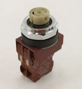 Siemens 3SB1400-0B Contact Block with Pushbutton - Picture 1 of 8