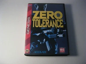Zero Tolerance Sega Genesis komplett - Bild 1 von 3
