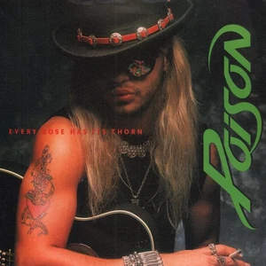 Poison Every Rose Has It&#039;s Thorn 7" vinyl UK Capitol 1988 paper label - Picture 1 of 3