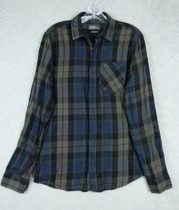 Jack & Jones Mens Medium Multicolor Plaid Longsleeve Cotton Shirt - Picture 1 of 7