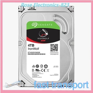Seagate IronWolf ST4000VN008 4TB NAS 64MB 6Gb/s SATA 3.5" HDD Hard Disk Drive - Picture 1 of 3