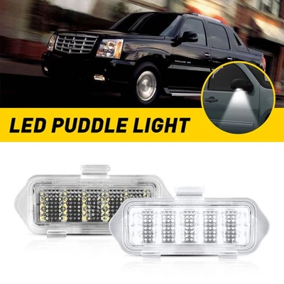 Espejo retrovisor lateral LED de 2 piezas para luces Cadillac 2003 Escalade 2004-2006 ESV | EXT Foto 1 de 4