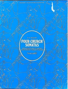 Mozart Four Church Sonatas Arranged for B fkat clarinet - Picture 1 of 1