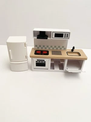 Lote de juego de cocina miniatura para casa de muñecas Foto 1 de 4