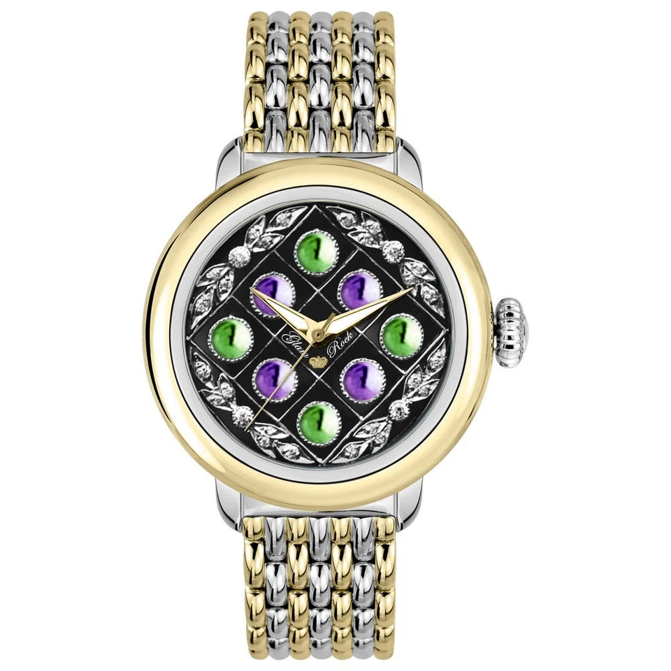 Glam Rock Women's Bal Harbour Swiss Made Two-Tone Quartz 40mm Watch GR77054 - image 1 of 1