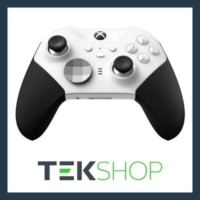 Microsoft XBOX Elite Series 2 Core White Wireless Controller WLC v2 4IK-00002 - Image 1 of 4