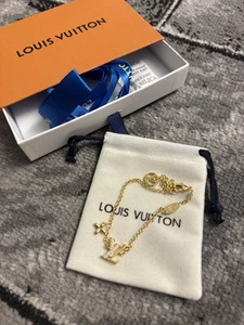 LOUIS VUITTON ICONIC LV BRACELET - Picture 1 of 2