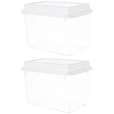  2 Stück Toastbox, wiederverwendbare Brotaufbewahrungsbox, Brotbehälter, - Bild 1 von 4