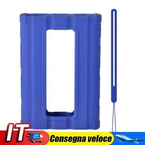 Silicone Protective Case Anti-fall for Samsung T7 Shield Portable SSD(Dark Blue) - Bild 1 von 10