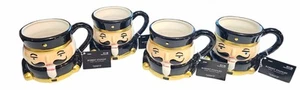(Set Of 4) New Robert Stanley Christmas 18oz Nutcracker Coffee Mugs Cups Mugs - Picture 1 of 4