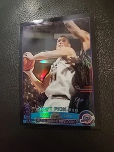 2003/04 Topps Chrome Aleksandar Pavlovic Sasha /500 Black Refractor ENGLISH #129 - Picture 1 of 2