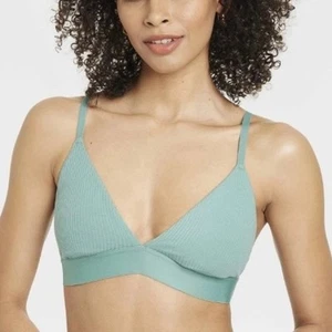 Auden Bralette Womens Large Seafoam Green Lounge Feminine Comfy Comfort Sleep - Picture 1 of 6