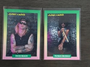 1991 RockCards (Brockum) #88 / 92 - David Roach / Patrick Muzingo (Junkyard)