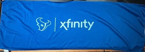 Houston Texans Very Kool Cooling Neck Towel Xfinity NEW NFL Cover