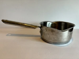 WearEver Stainless Steel 1 Qt Sauce Pan Pot Double Pour Spout No Lid - Picture 1 of 7
