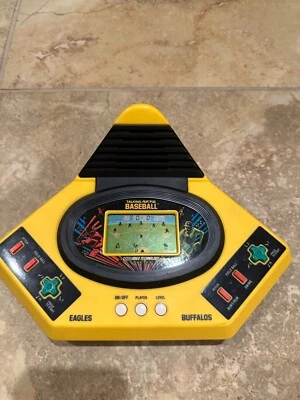 Vtg 1986 VTech Talking Play By Play Baseball Handheld Electronic Game Works*** - Image 1 of 4