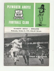 Plymouth Argyle v Doncaster Rovers 1970/71 Division 3 - Bild 1 von 1